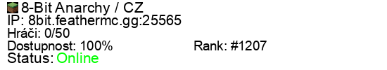 Server status banner