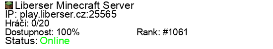 Server status banner